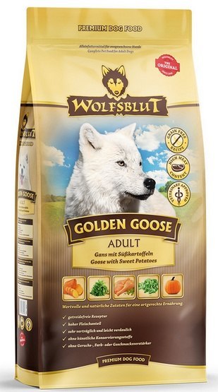Wolfsblut Dog Golden Goose Adult - gęś i bataty 500g Wolfsblut Dog Golden Goose Adult - gęś i bataty 500g