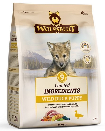 Wolfsblut Dog Limited Ingredients Wild Duck Puppy - kaczka i bataty 1kg Wolfsblut Dog Limited Ingredients Wild Duck Puppy - kaczka i bataty 1kg