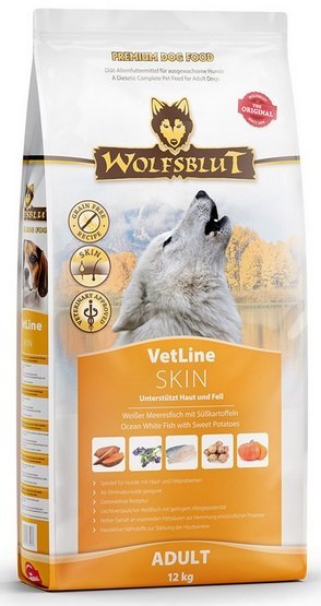 Wolfsblut Dog VetLine Skin - biała ryba oceaniczna i bataty 12kg Wolfsblut Dog VetLine Skin - biała ryba oceaniczna i bataty 12kg