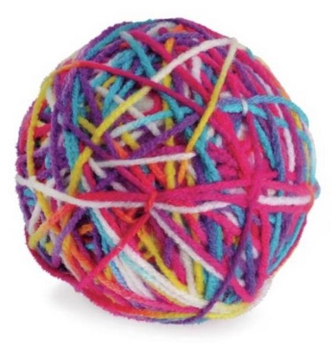 Camon Cat Toy Piłeczka z włóczką i dzwonkiem Camon Cat Toy Piłeczka z włóczką i dzwonkiem