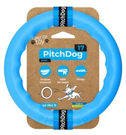Collar PitchDog17 Pierścień do aportowania 17cm niebieski Collar PitchDog17 Pierścień do aportowania 17cm niebieski