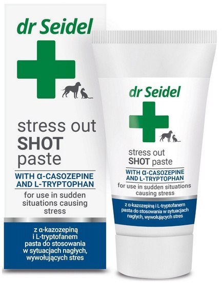 DermaPharm Stress Out Shot dla psa i kota pasta 30g DermaPharm Stress Out Shot dla psa i kota pasta 30g