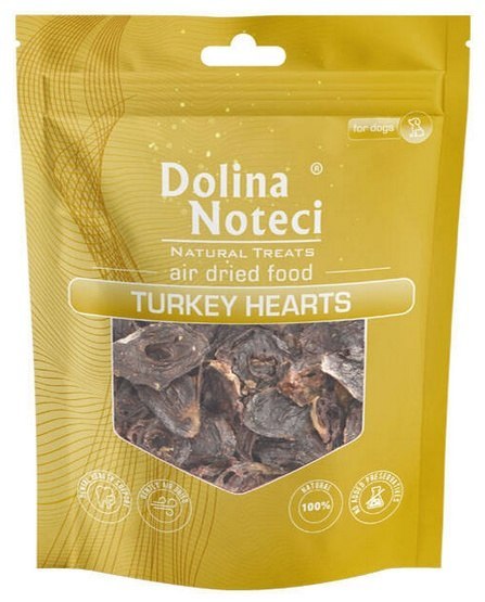 Dolina Noteci Natural Treats Dog Serca indyka 150g Dolina Noteci Natural Treats Dog Serca indyka 150g