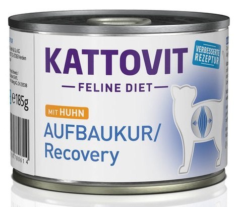 Kattovit Feline Diet Recovery kurczak puszka 185g Kattovit Feline Diet Recovery kurczak puszka 185g