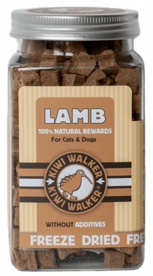 Kiwi Walker Przysmaki liofilizowane 100% jagnięcina 90g Kiwi Walker Przysmaki liofilizowane 100% jagnięcina 90g