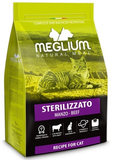 Meglium Cat Adult Neutered Beef 10kg Meglium Cat Adult Neutered Beef 10kg
