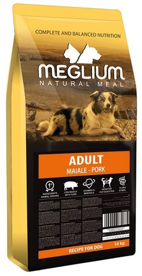 Meglium Dog Adult Pork 14kg Meglium Dog Adult Pork 14kg