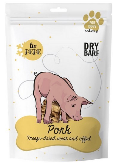 Paka Zwierzaka Lio PEPE Przysmak Pork (Polędwiczka wieprzowa) 60g Paka Zwierzaka Lio PEPE Przysmak Pork (Polędwiczka wieprzowa) 60g