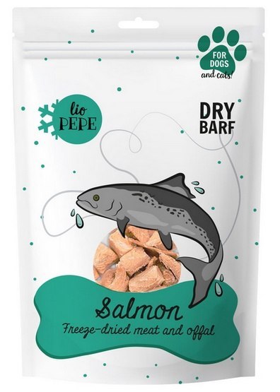 Paka Zwierzaka Lio PEPE Przysmak Salmon (filet z łososia) 60g Paka Zwierzaka Lio PEPE Przysmak Salmon (filet z łososia) 60g
