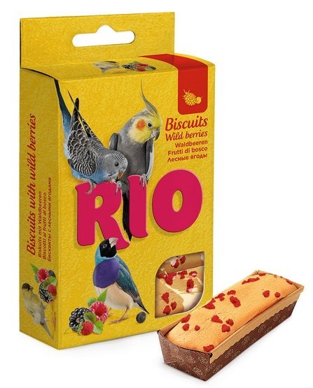Rio Biszkopty z jagodami dla ptaków 5szt Rio Biszkopty z jagodami dla ptaków 5szt