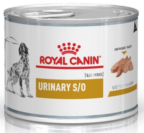 Royal Canin Veterinary Diet Canine Urinary S/O puszka 200g Royal Canin Veterinary Diet Canine Urinary S/O puszka 200g