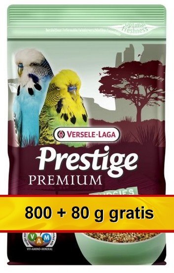 Versele-Laga Prestige Budgies Premium papużka falista 880g (800g+80g gratis) Versele-Laga Prestige Budgies Premium papużka falista 880g (800g+80g gratis)