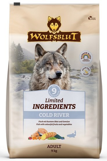 Wolfsblut Dog Limited Ingredients Cold River - pstrąg i bataty 9kg Wolfsblut Dog Limited Ingredients Cold River - pstrąg i bataty 9kg