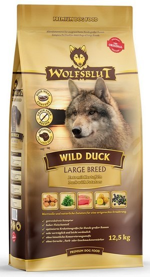 Wolfsblut Dog Wild Duck Large - kaczka i ziemniaki 12,5kg Wolfsblut Dog Wild Duck Large - kaczka i ziemniaki 12,5kg
