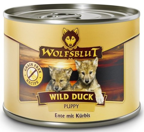 Wolfsblut Dog Wild Duck Puppy - kaczka i bataty puszka 200g Wolfsblut Dog Wild Duck Puppy - kaczka i bataty puszka 200g