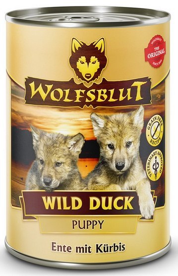 Wolfsblut Dog Wild Duck Puppy - kaczka i bataty puszka 395g Wolfsblut Dog Wild Duck Puppy - kaczka i bataty puszka 395g