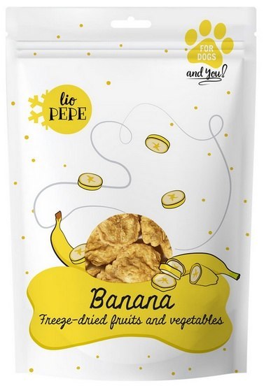 Paka Zwierzaka Lio PEPE Przysmak Banana (banan) 30g Paka Zwierzaka Lio PEPE Przysmak Banana (banan) 30g