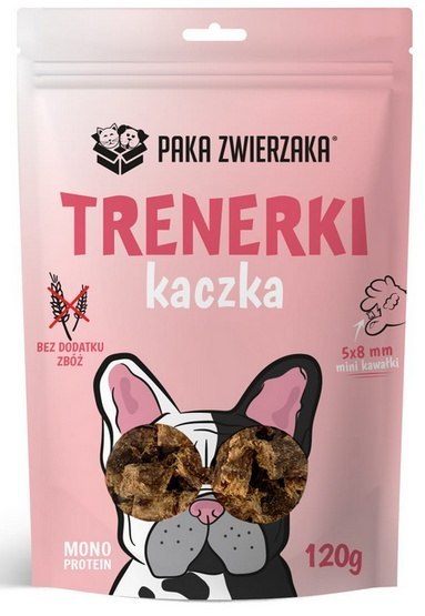 Paka Zwierzaka Trenerki Kaczka 120g Paka Zwierzaka Trenerki Kaczka 120g