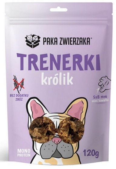 Paka Zwierzaka Trenerki Królik 120g Paka Zwierzaka Trenerki Królik 120g