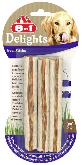 8in1 Beef Delights Sticks 3szt 8in1 Beef Delights Sticks 3szt