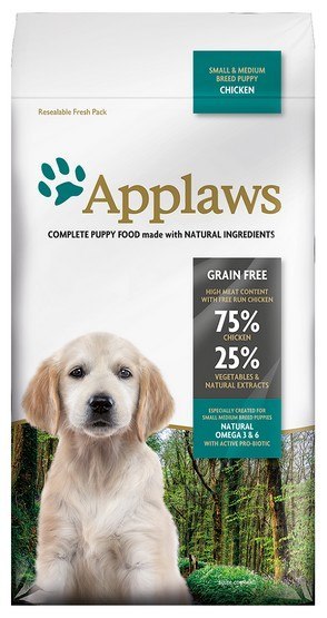 Applaws Puppy Small & Medium Breed Kurczak 7,5kg Applaws Puppy Small & Medium Breed Kurczak 7,5kg