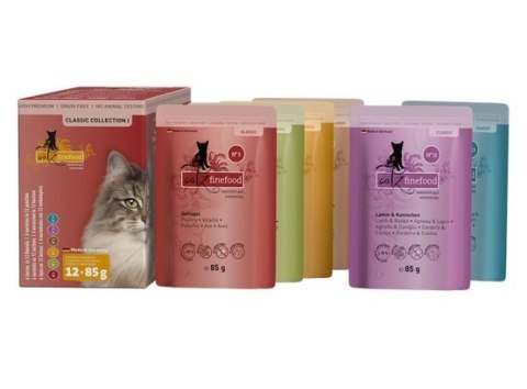 Catz Finefood Classic Collection I saszetki multipack N.03-13 12x85g Catz Finefood Classic Collection I saszetki multipack N.03-13 12x85g