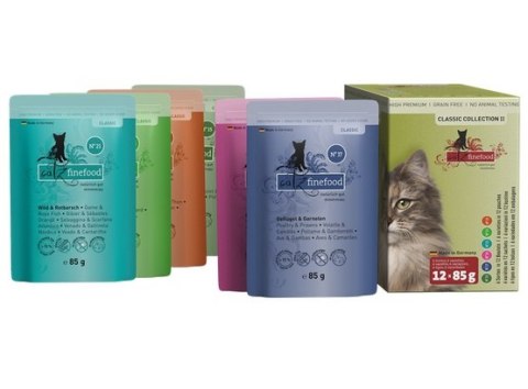 Catz Finefood Classic Collection II saszetki multipack N.15-25 12x85g Catz Finefood Classic Collection II saszetki multipack N.15-25 12x85g