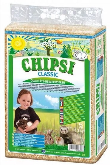 Chipsi Classic Ściółka 60L / 3,2kg Chipsi Classic Ściółka 60L / 3,2kg