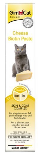 Gimpet Kase-Paste pasta z serem i biotyną dla kota 100g Gimpet Kase-Paste pasta z serem i biotyną dla kota 100g