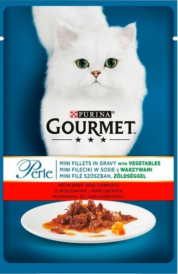 Gourmet Perle Wołowina saszetka 85g Gourmet Perle Wołowina saszetka 85g