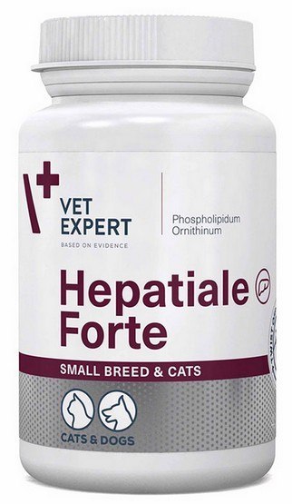 Hepatiale Forte małe psy i kot 40 kapsułek Hepatiale Forte małe psy i kot 40 kapsułek