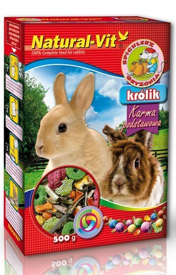 Natural-Vit Spichlerz Gryzonia - Królik 500g Natural-Vit Spichlerz Gryzonia - Królik 500g