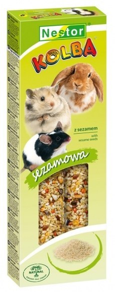 Nestor Kolba Gryzoń sezamowa 2szt Nestor Kolba Gryzoń sezamowa 2szt