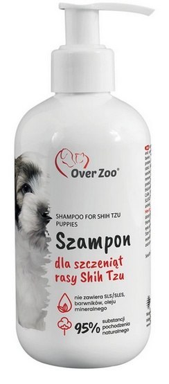 Over Zoo Szampon dla psów o czarnej i ciemnej sierści 250ml Over Zoo Szampon dla psów o czarnej i ciemnej sierści 250ml