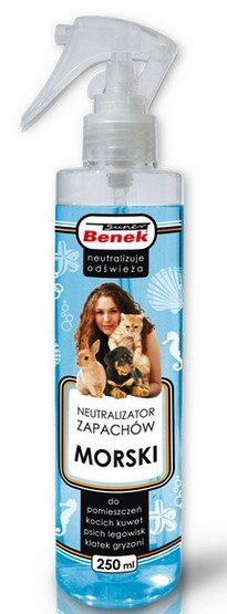 Super Benek Neutralizator Spray - Morski 250ml Super Benek Neutralizator Spray - Morski 250ml