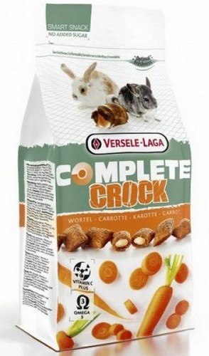 Versele-Laga Crock Complete Carrot przysmak z marchewką dla gryzoni 50g Versele-Laga Crock Complete Carrot przysmak z marchewką dla gryzoni 50g