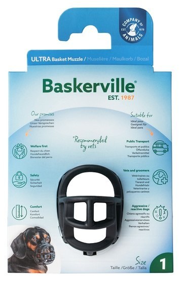 Baskerville Kaganiec Ultra-1 czarny Baskerville Kaganiec Ultra-1 czarny