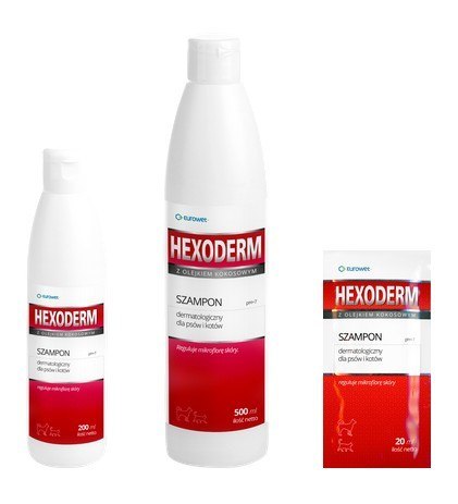 Hexoderm - szampon dermatologiczny 200ml Hexoderm - szampon dermatologiczny 200ml