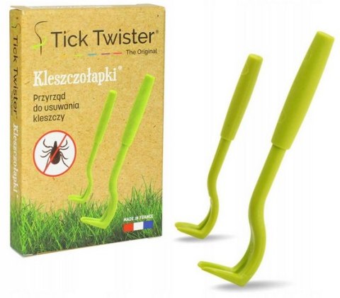 Kleszczołapki - przyrząd do usuwania kleszczy - haczyki 2szt Kleszczołapki - przyrząd do usuwania kleszczy - haczyki 2szt