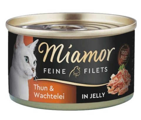 Miamor Feine Filets Dose Thunfisch & Wachtelei - tuńczyk i przepiórka 100g Miamor Feine Filets Dose Thunfisch & Wachtelei - tuńczyk i przepiórka 100g
