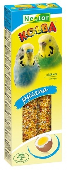 Nestor Kolba Papuga mała jajeczna 2szt Nestor Kolba Papuga mała jajeczna 2szt