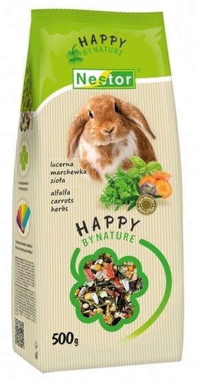 Nestor Pokarm Królik lucerna, marchewka, zioła 700ml Nestor Pokarm Królik lucerna, marchewka, zioła 700ml