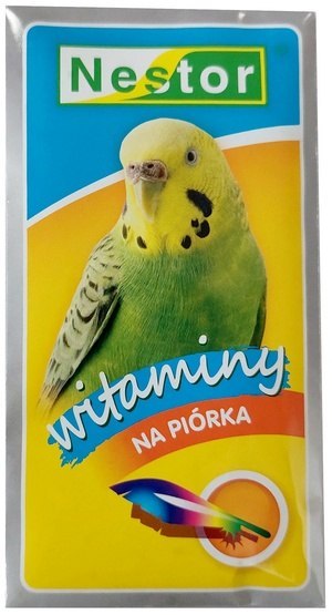 Nestor Witaminy dla małych papug - na piórka Nestor Witaminy dla małych papug - na piórka