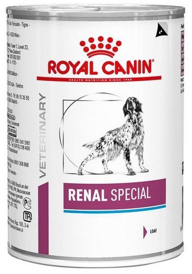Royal Canin Veterinary Diet Canine Renal Special puszka 410g Royal Canin Veterinary Diet Canine Renal Special puszka 410g