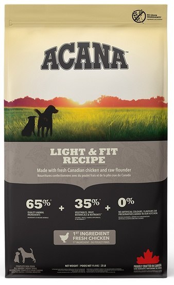 Acana Light & Fit Dog 11,4kg Acana Light & Fit Dog 11,4kg