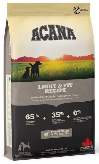 Acana Light & Fit Dog 11,4kg Acana Light & Fit Dog 11,4kg