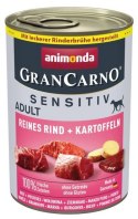 Animonda GranCarno Sensitiv Wołowina + ziemniaki puszka 400g