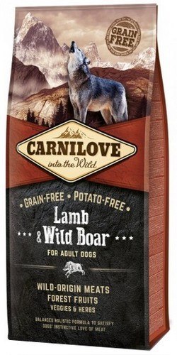 Carnilove Dog Lamb & Wild Boar Adult - jagnię i dzik 1,5kg Carnilove Dog Lamb & Wild Boar Adult - jagnię i dzik 1,5kg