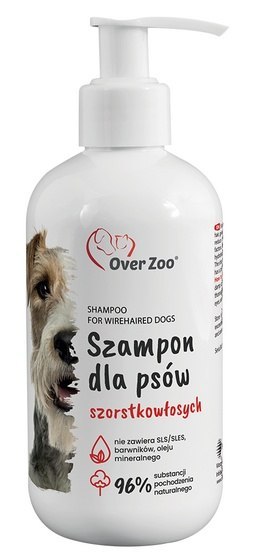 Over Zoo Szampon dla psów szorstkowłosych 250ml Over Zoo Szampon dla psów szorstkowłosych 250ml