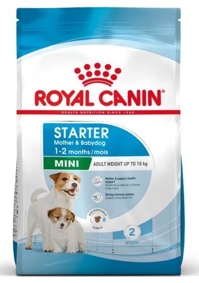 Royal Canin Mini Starter Mother&Babydog karma sucha dla szczeniąt do 2 miesiąca i suk karmiących ras małych 1kg Royal Canin Mini Starter Mother&Babydog karma sucha dla szczeniąt do 2 miesiąca i suk karmiących ras małych 1kg